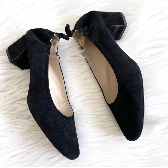 Everlane black suede day heel - Picture 7 of 8
